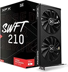 XFX Speedster SWFT210 Radeon RX 7600 Graphics Card with 8GB GDDR6 HDMI 3xDP, AMD RDNA 3 RX-76PSWFTFY
