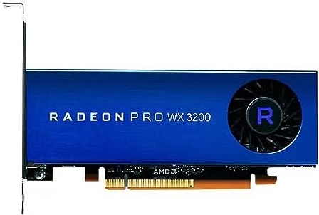 BestParts New Graphics Card AMD Radeon PRO WX 3200 4GB GDDR5 for Desktop IPC Server