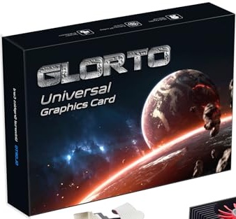 Glorto Radeon HD 5450 1GB DDR3 Low Profile Graphics Card, PCI Express 2.0 x16, HDMI/VGA/DVI, Entry Level GPU for PC, SFF and HTPC