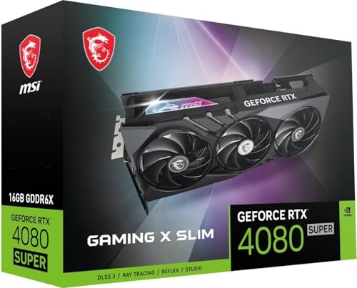 MSI GeForce RTX 4080 Super 16G Gaming X Slim