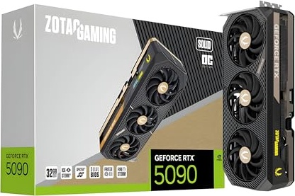 ZOTAC Gaming GeForce RTX 5090 Solid OC NVIDIA 32 GB GDDR7, W129126720 (OC NVIDIA 32 GB GDDR7)