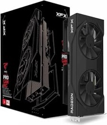 XFX Swift AMD Radeon RX 9060 XT OC Gaming Edition with 16GB GDDR6 HDMI 2xDP, RDNA 4 RX-96TSW16BQ, Graphics Card, Compatible with Desktop PCs