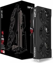XFX Swift AMD Radeon RX 9060 XT OC Triple Fan Gaming Edition with 16GB GDDR6 HDMI 2xDP, RDNA 4 RX-96TS316B7, Graphics Card, Compatible with Desktop PCs