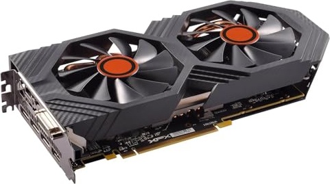 Radeon RX590 8GB Graphics Card, GDDR5, 256bit, PCI Express 3.0 x16, 1460/8000MHz, 4096x2160, Gaming Video Card with DVI HDMI 3XDP Ports