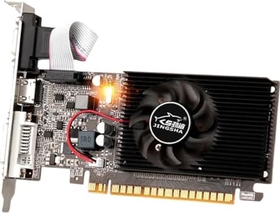 Original GT610 2G/1G Video Card PCIE X16 2.0 NVlDlA GeForce GT 610 DDR3 Graphics Card HD DVI 64Bit 1800MHz GPU Desktop Compu New 2026 High for Reliable Electronic Component