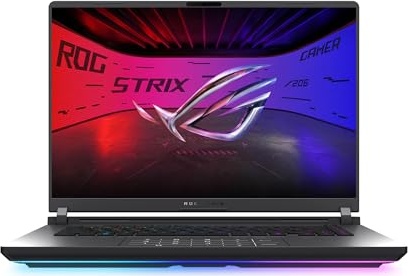 ASUS ROG Strix G16 (2025) Gaming Laptop, RTX 5070 Ti, Ultra 9 275HX, 16.0" 2.5K 240Hz, 32 GB DDR5, 1 TB SSD Image