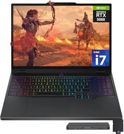 Lenovo Legion 5 15.1" WQXGA 165Hz Gaming Laptop, RTX 5060, i7-14700HX, 15.1" 2.5K 165Hz, 32 GB DDR5, 1 TB SSD Image